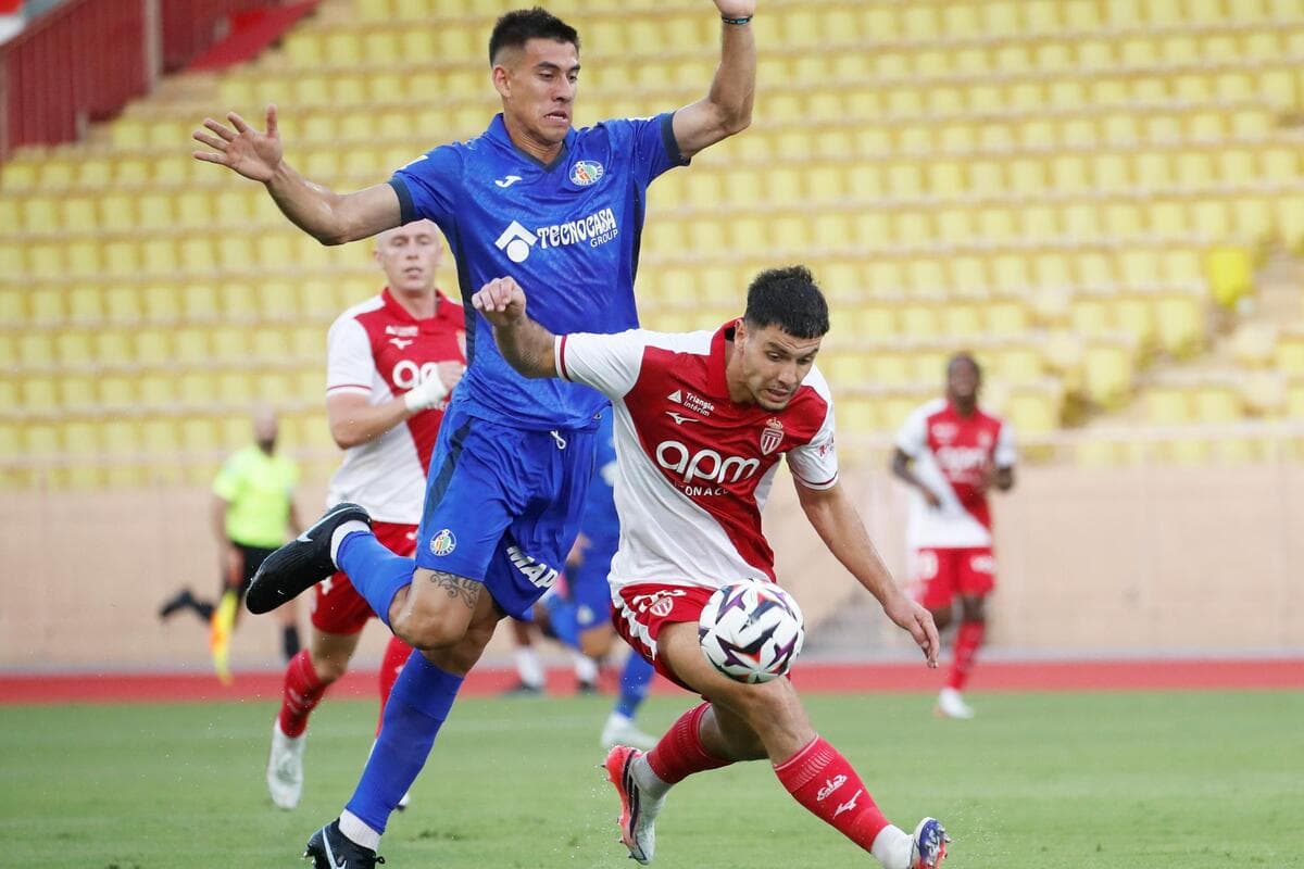 AS Monaco Beats Getafe 1-0 as Matthis Abline Makes First Start