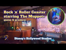 Rock 'n' Roller Coaster Starring The Muppets Queue and Preshow - Disney's Hollywood Studios