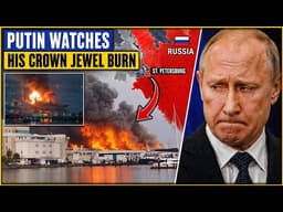 Putin Just LOST His Golden Goose! Ukraine Bombed Russia’s Biggest Naval Base in St. Petersburg