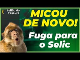 🚨💣 TAXAS DISPARAM NOS PREFIXADOS! MAS MERCADO COMPRA 100% DE TESOURO SELIC - RISCOS E CRISE NO RADAR