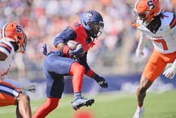 UConn receiver Ky Wilson returned from torn ACL in a 'flash'