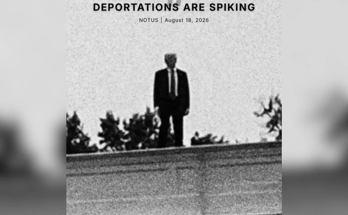 White House Releases Image Of Trump Touting Rise In ...