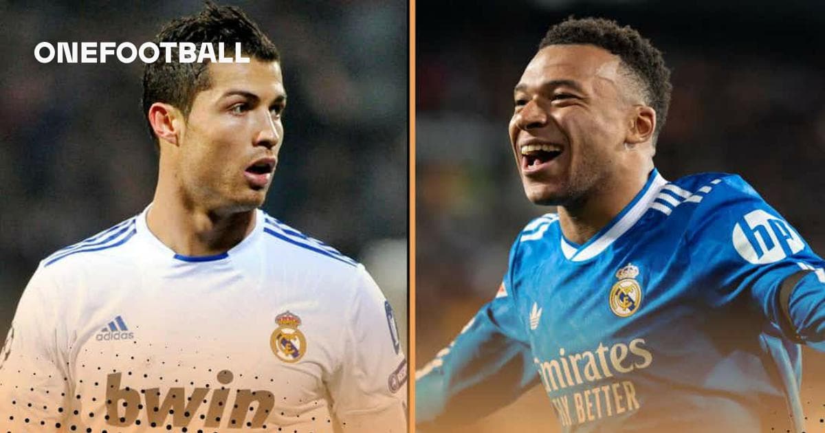 Comparing Kylian Mbappe’s Real Madrid stats with Cristiano Ronaldo’s after 90 matches | OneFootball