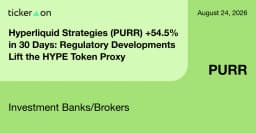 Hyperliquid Strategies (PURR) +54.5% in 30 Days