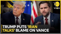 Trump Puts Spotlight on Vance for Iran Talks Says if Deal Fails, Then I am Blaming JD Vance | WION