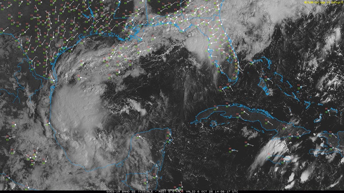 WeatherTiger's Invest 92L Forecast for October 6th