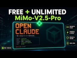 OpenClaude + FREE Unlimited MIMO V2.5 Pro 🚀 Ultimate AI Coding Setup (2026)
