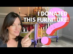 I painted these dressers and gave them to the Goodwill! Whimsical & bold dresser design with color!