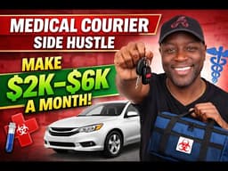 Medical Courier Routes: $2K–$6K Monthly (More Stable Than Uber)