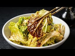 5-Minute Crunchy Napa Cabbage Salad