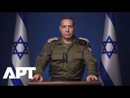 IDF Says Iran’s Military Production to Be Destroyed ‘Within Days’ | APT