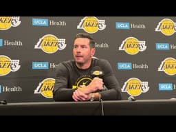 JJ Redick Talks Lakers’ Matchup With Wizards, Luka Doncic MVP Case