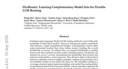 FlexRouter: Learning Complementary Model Sets for Flexible LLM Routing