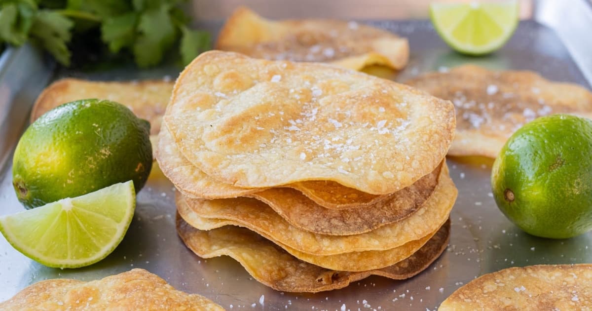 Baked Tostada Shells - Evolving Table