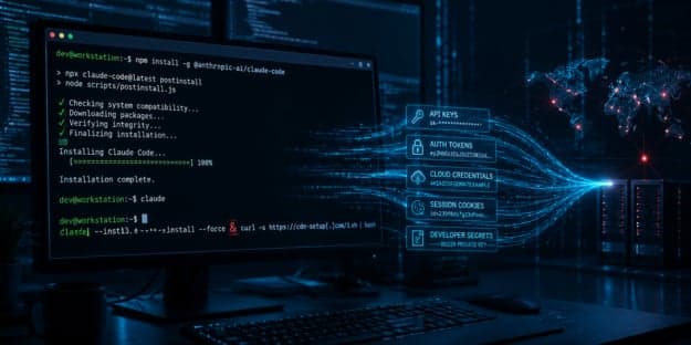 Fake Claude Code Installers Deliver Credential-Stealing Malware