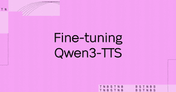 Fine-tuning Qwen3-TTS for high-quality voice cloning