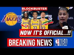 Lakers Breaking News: Claxton Trade Bombshell, Turner Blockbuster Rumors & Draft Surprise!