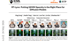 RT-Lynx: Putting the GEMM Sparsity In a Right Way for Diffusion Models