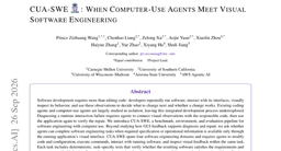 CUA-SWE: When Computer-Use Agents Meet Visual Software Engineering