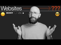 Freelance Web Designers: you need to graduate from selling websites.