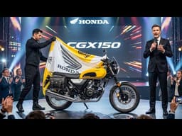 2026 NEW HONDA CGX150 OFFICIALLY LAUNCHED!!