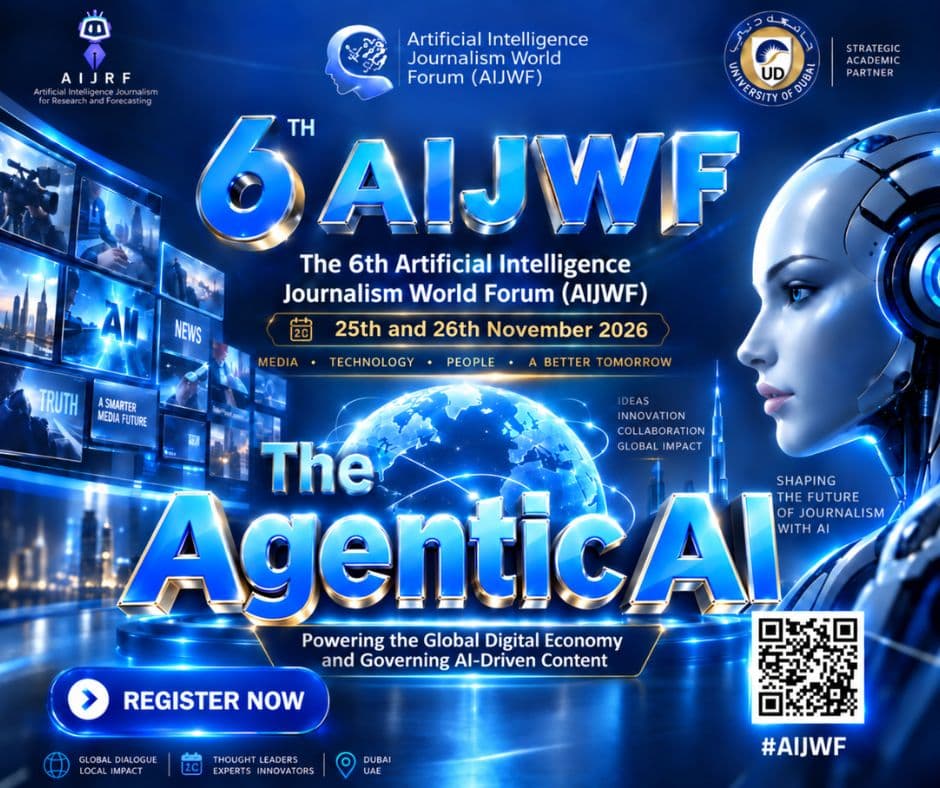 6th Artificial Intelligence Journalism World Forum