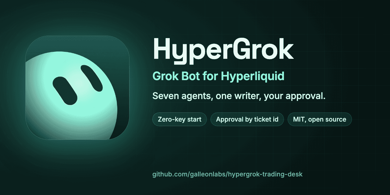 galleonlabs/hypergrok-trading-desk: Grok Bot ...