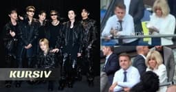 The Macrons Attend BTS Arirang World Tour in Paris