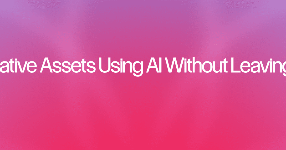 Edit Creative Assets Using AI Without Leaving Your Library