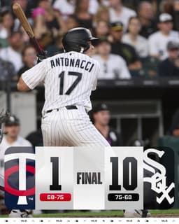 @MLB: The @WhiteSox make a Sunday Night statement!

They lead the AL Central by 2.5 games with 19 to play!...