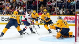 Forsberg Scores Twice as Preds Fall to Capitals