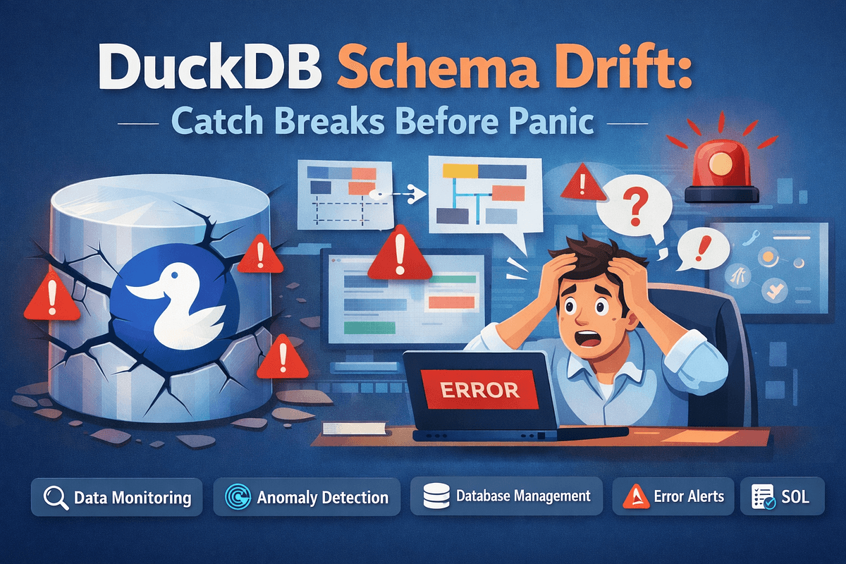 DuckDB Schema Drift: Catch Breaks Before Panic | by Vectorlane | Feb, 2026 | Medium