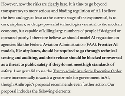 @daniel_271828 reposted: I applaud @DarioAmodei's push for mandatory third-party evaluation of frontier A...