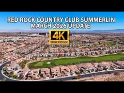 Red Rock Country Club Summerlin Update March 2026