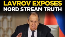 LIVE: Russian FM Sergey Lavrov addresses Nord Stream explosion and global security crisis