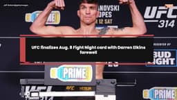UFC finalizes Aug. 8 Fight Night card with Darren Elkins ...