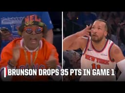 BIG BODY BRUNSON 💪 The Captain drops 35 PTS to lead Knicks in Game 1 over the 76ers 😤 | NBA on ESPN