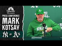 Mark Kotsay discusses Luis Severino's injury exit in Athletics ...