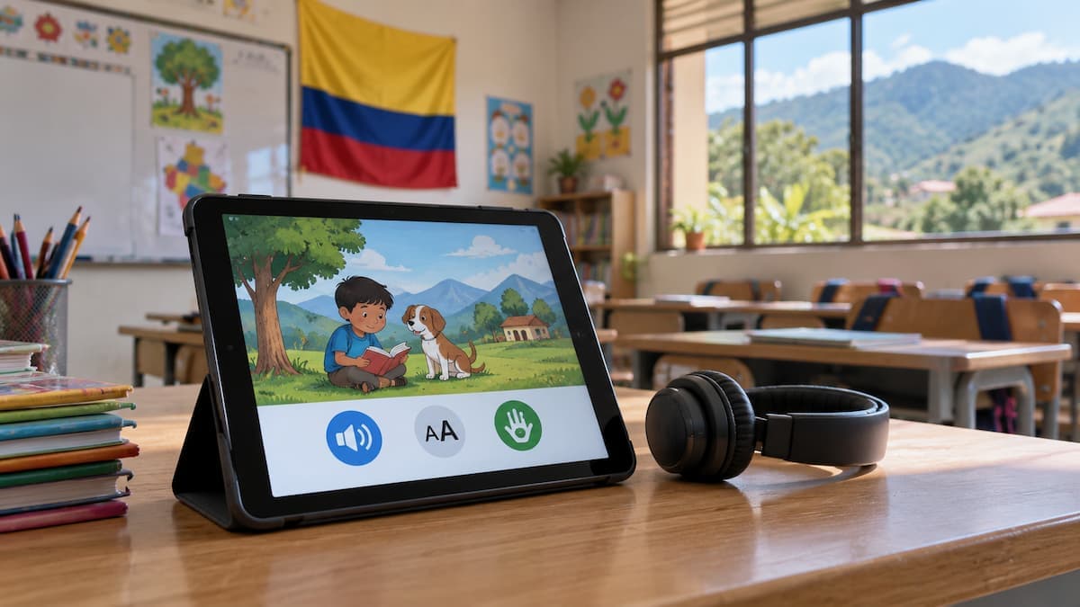 UNICEF uses AI to speed up accessible digital textbooks in Colombia