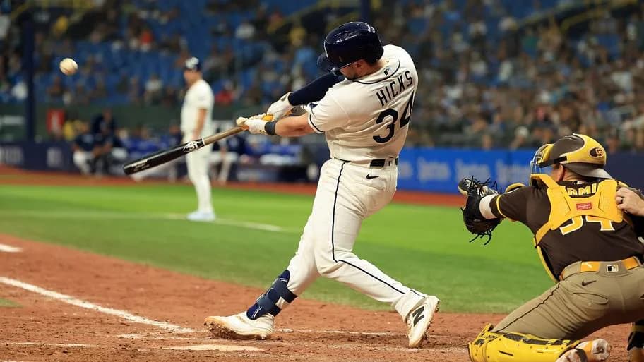 Re-Grading Rays Trading for Liam Hicks After a Month - Yahoo Sports