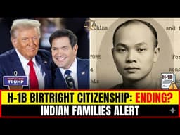 US Birthright Citizenship Case Alarms Indian H-1B Families | India Abroad®