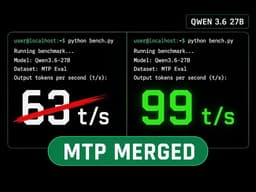 MTP is Now in llama.cpp | Go from 65 tokens to 99 tokens per second | Full Walkthrough on H100