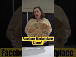 Facebook Marketplace Score? by Dr. Lori