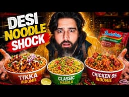 I made 3 desi Indomie Flavours. Tikka Indomie, Chicken 65 indomie…. #DesiFood