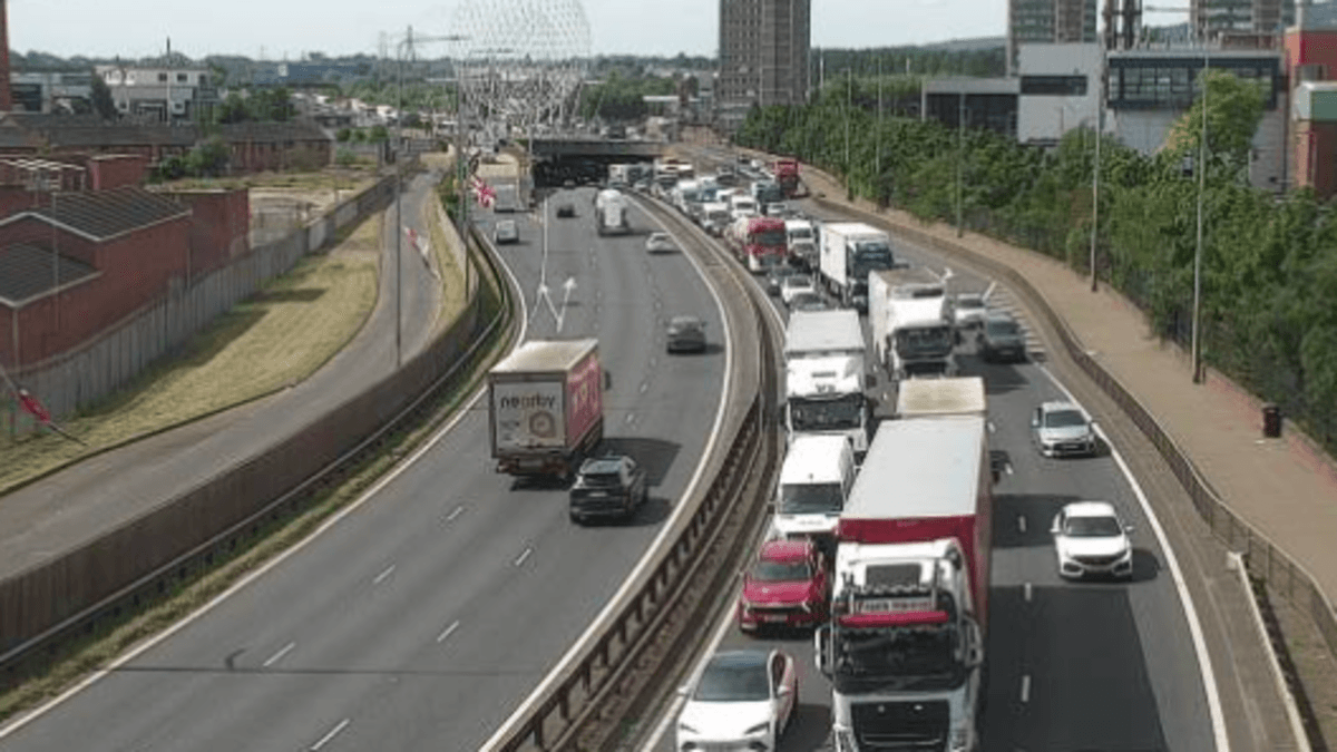 NI traffic alerts: Vehicle causing delays on Westlink cleared ...