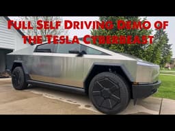 Full Self Driving Demonstration in the Cyberbeast 