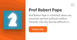 The World After Iran - Prof Robert Pape - Substack