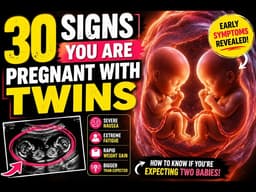 Carrying Twins? These 30 Early Signs Could Confirm It