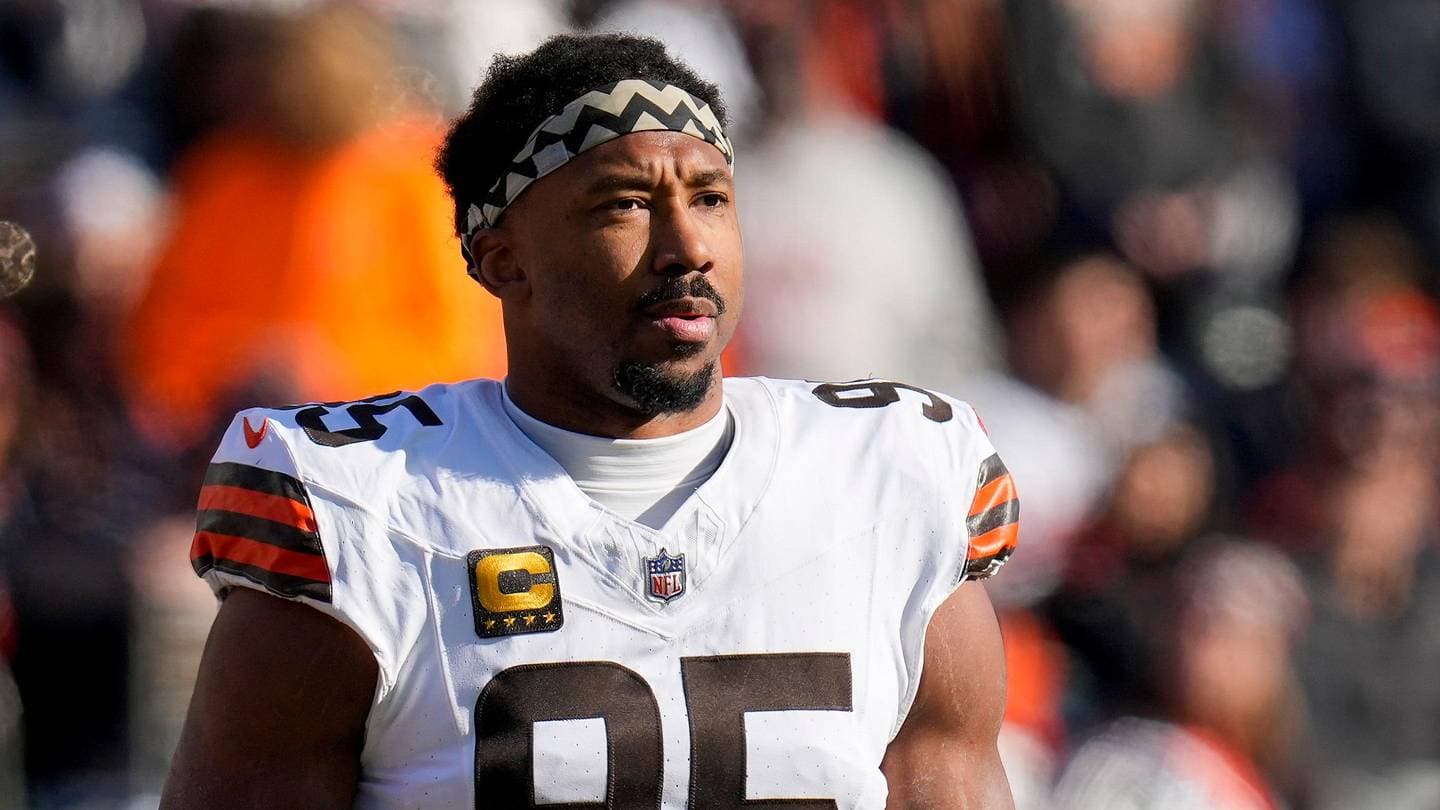 Browns Add Protection to Stop Steelers From Landing Myles Garrett