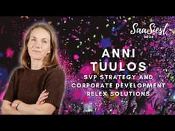 The SaaS Value Creation Strategy: A Long Term Framework to Drive Real Outcomes | Anni Tuulos, Relex